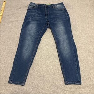Wax Jean Blue Push-Up Denim